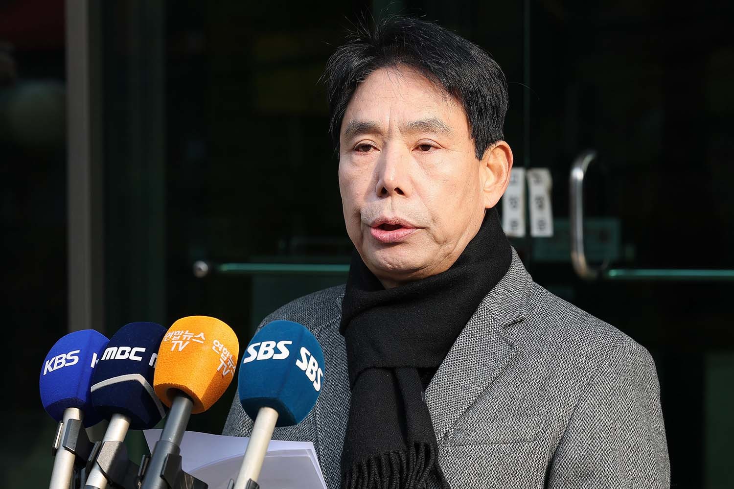 차기 대한축구협회 회장 선거에 출마한 신문선(명지대 기록정보과학전문대학원 스포츠기록분석학과 초빙교수) 후보. / 뉴스1