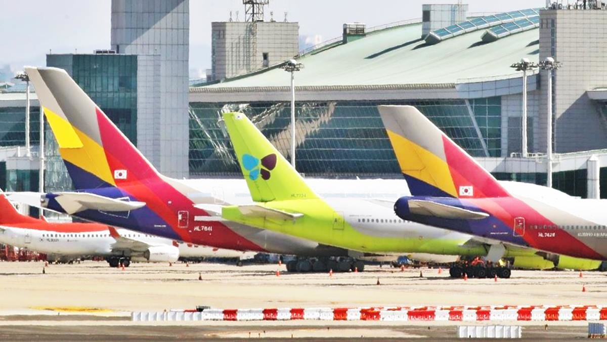 인천국제공항 항공기 모습. /뉴스1