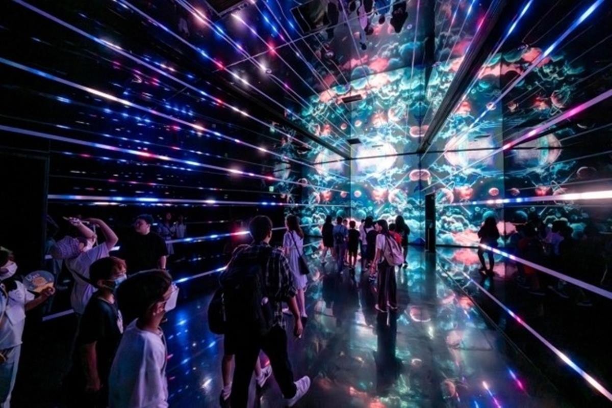 르 스페이스 디지털 전시. /인스파이어