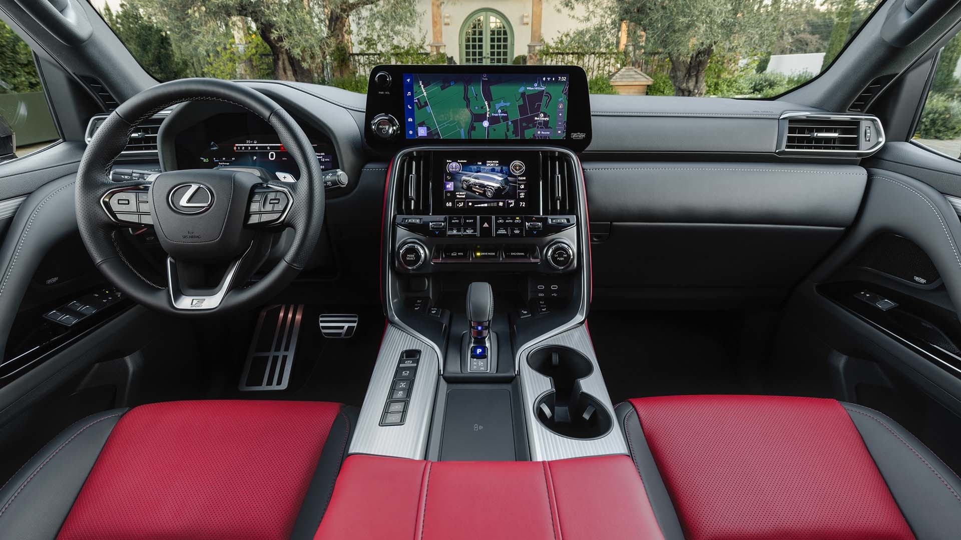렉서스 디 올 뉴 LX 700h의 인테리어. / 렉서스