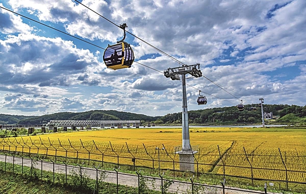 경기도 파주 임진각 평화곤돌라 /  코레일관광개발