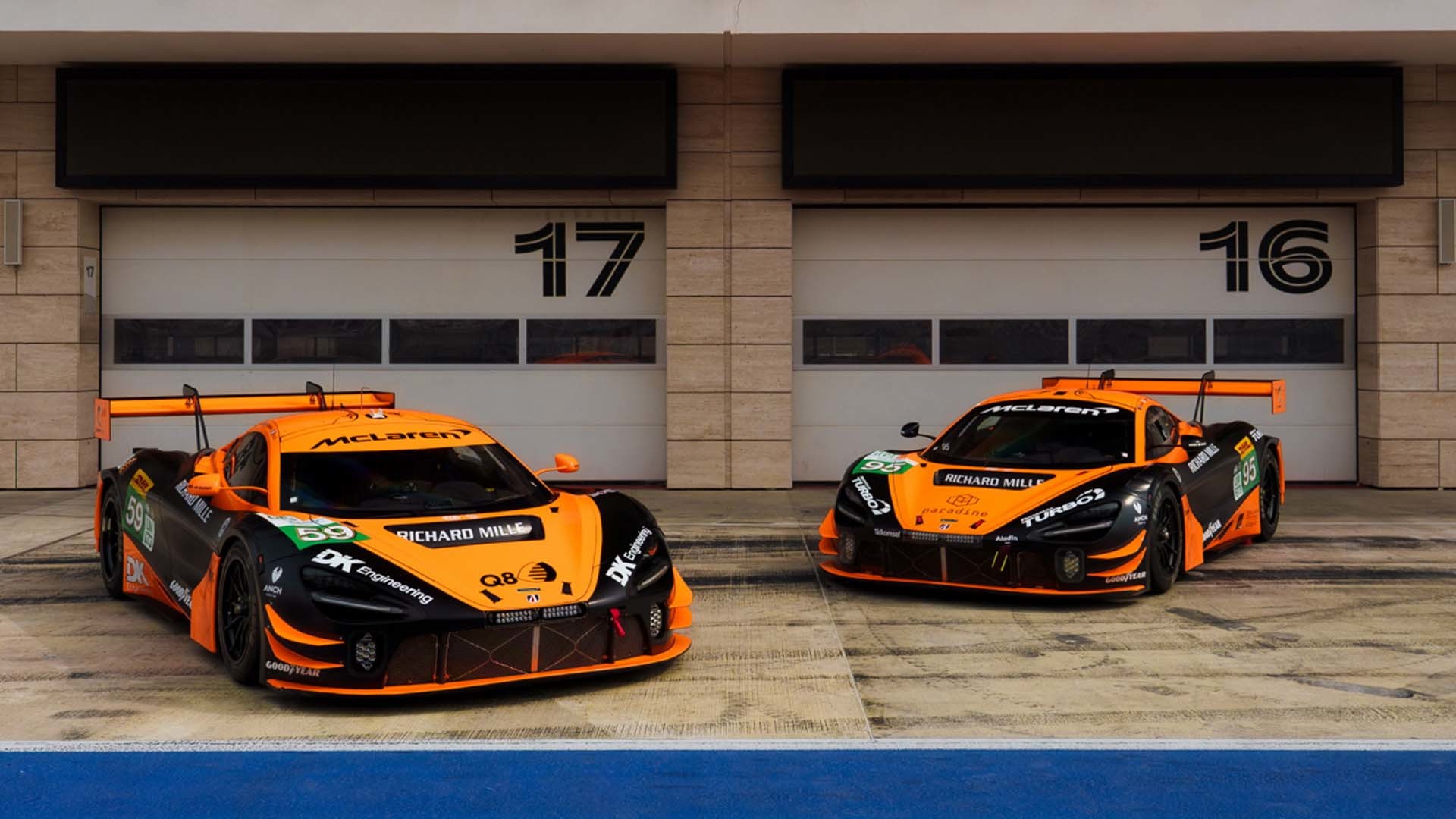 새로운 리버리가 적용된 720S GT3 EVO. / 맥라렌서울