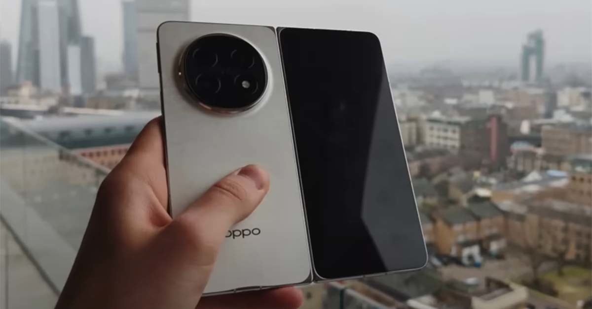 오포의 신제품 폴더블 스마트폰 '파인드 N5'