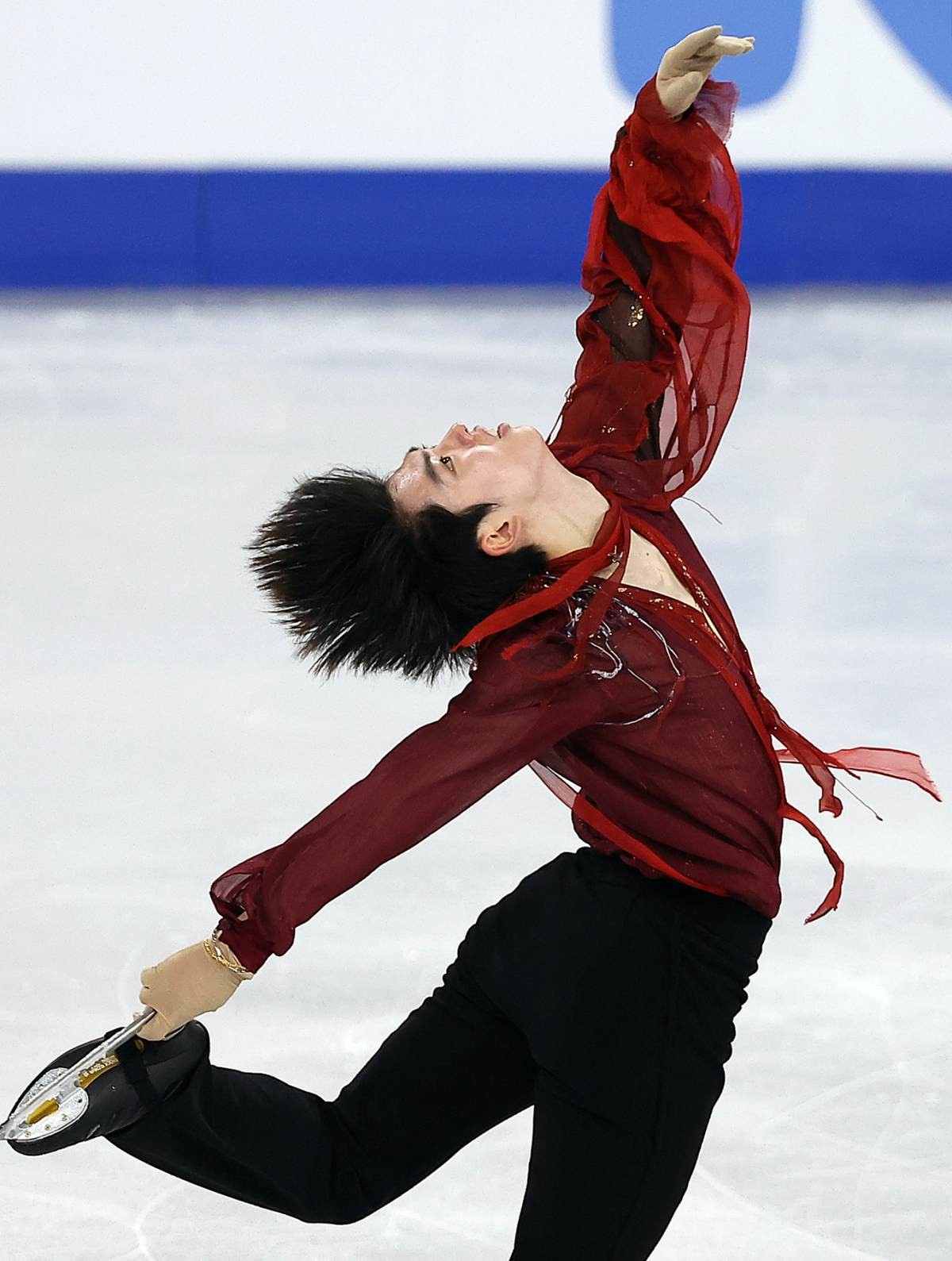 사대륙 피겨스케이팅 선수권대회 남자 싱글 프리스케이팅에서 멋진 연기를 선보이는 차준환 선수 / 뉴스1