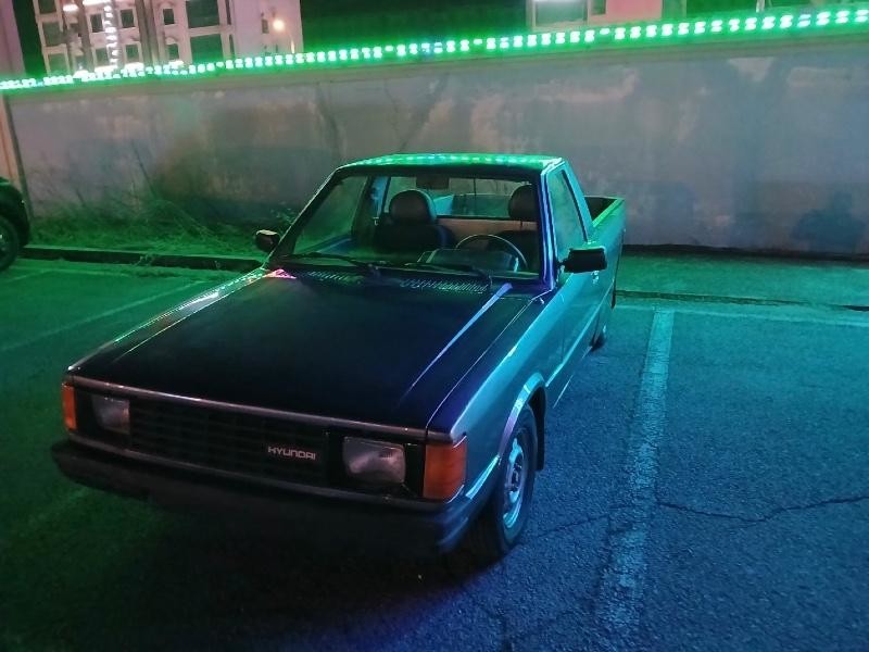 현대자동차 포니 픽업. 포니2 픽업의 후기형으로 추정된다. / 보배드림