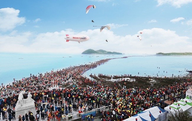 봄축제- 진도신비의바닷길축제