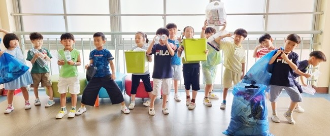 광주동산초등학교 기후위기 비상행동 실천단