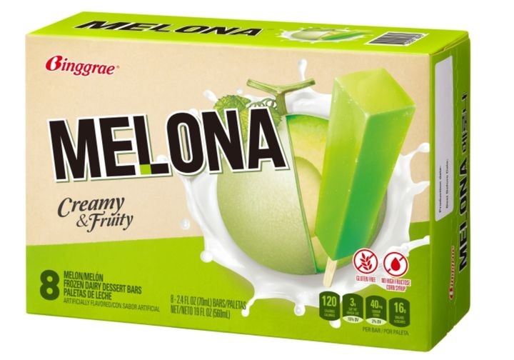 캐나다에서 팔리는 메로나. / 빙그레 제공