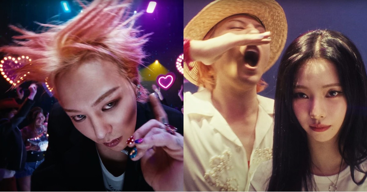 G-Dragon and Karina. (Captured) / Youtube Official G-Dragon 'Too Bad' MV