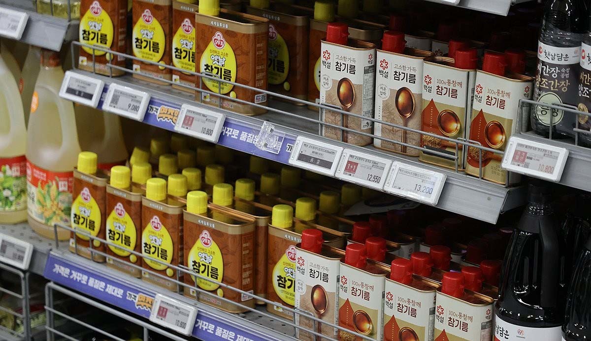여러 제조사의 참기름 / 연합뉴스