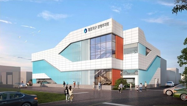 완도읍 개포지구 주차타워 조감도