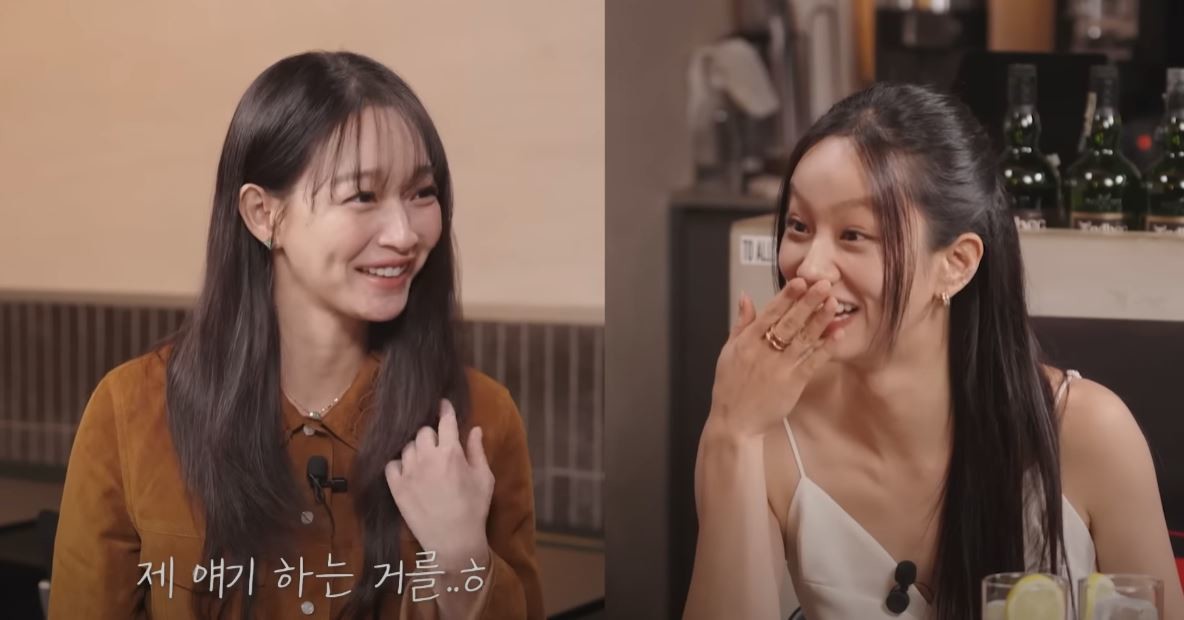 Shin Min-a and Hyeri. / Youtube Hyeri