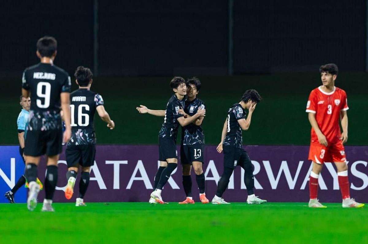 골 세리머니를 펼치는 한국 선수들 / 연합뉴스, AFC 홈페이지 캡처