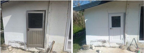 함평군 해보면 복지기동대, 취약계층 주거환경 개선 나서(문수리_전/후)