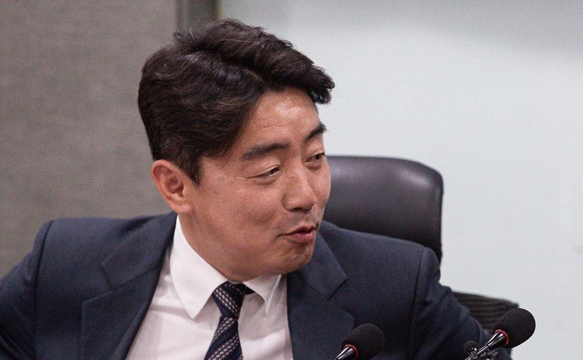 이재명 더불어민주당 대선 예비후보 경선 캠프 총괄본부장인 강훈식 의원. / 뉴스1