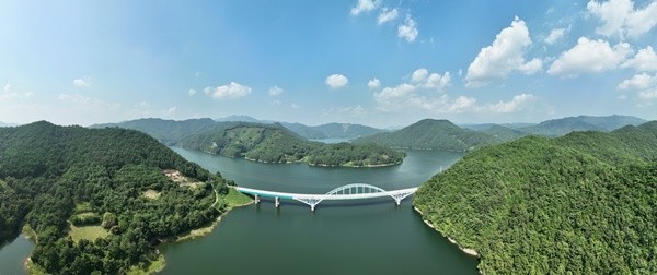 주암호 전경(문덕면 문덕교)