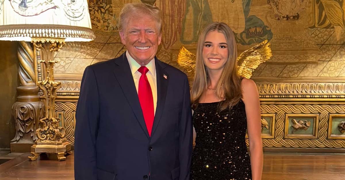 도널드 트럼프 미국 대통령(왼쪽)과 그의 손녀 카이 매디슨 트럼프 / 카이 트럼프 인스타그램
