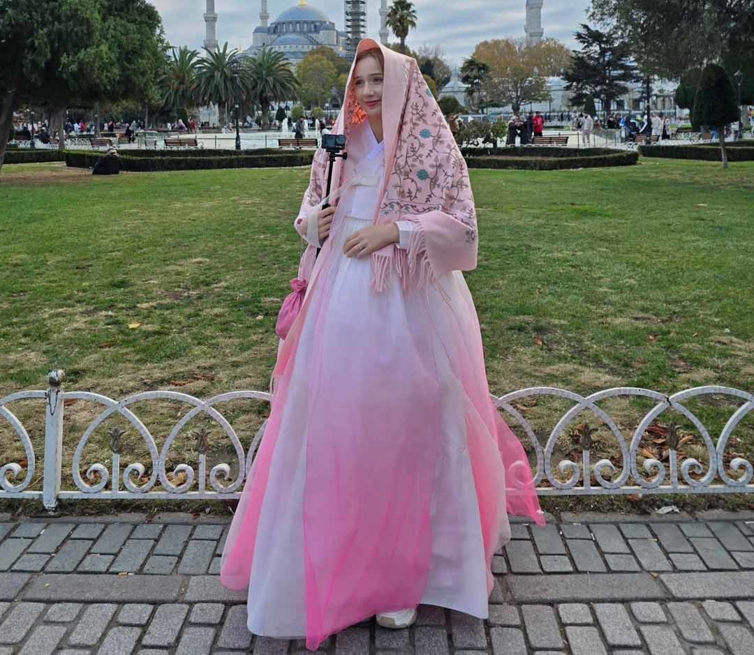 제95회 춘향제 글로벌춘향선발대회에서  ‘춘향 현’으로 선발된 에스토니아 출신 마이(25). / 마이 인스타그램