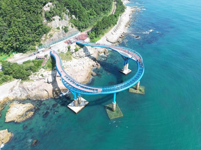 청사포 다릿돌 전망대