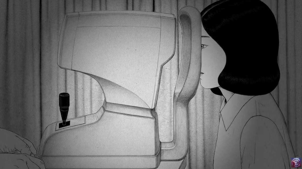 정유미 감독 단편 영화 '안경' 중 한 장면. / 유튜브 ' La Semaine de la Critique'