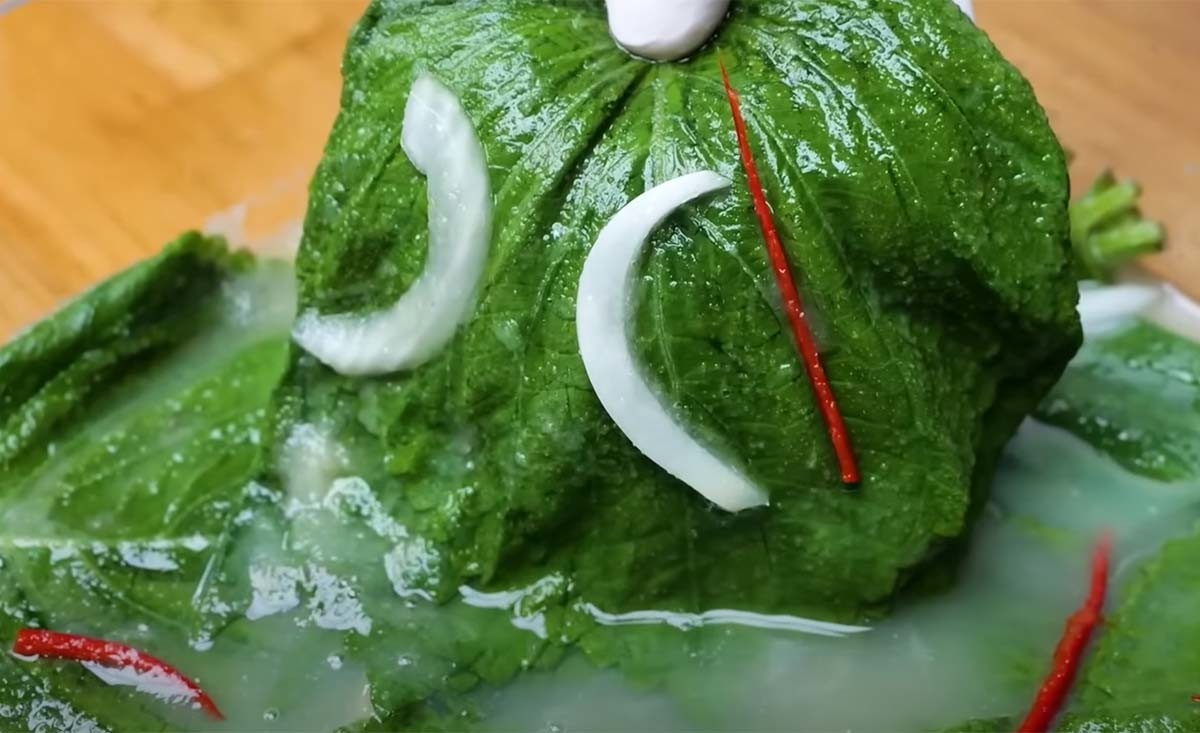 깻잎 물김치 /  '김대석 셰프TV' 유튜브