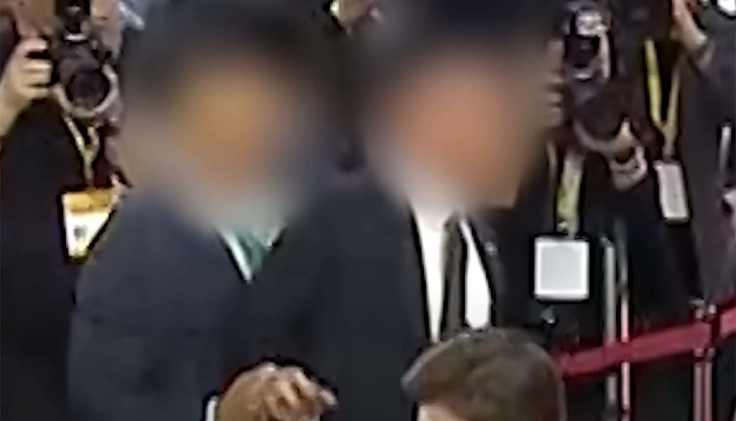 이재명 대통령 취임식에서 경호원들끼리 몸싸움까지 하면서 신경전을 벌이는 이례적이고도 황당한 일이 벌어졌다고 MBC가 4일 보도했다. / MBC 유튜브