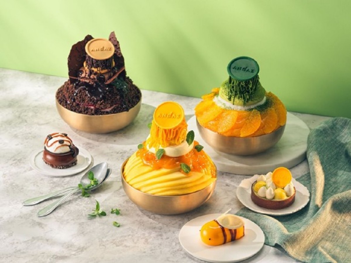 안다즈 강남 시그니처 빙수 3종 / 안다즈 서울 강남 제공