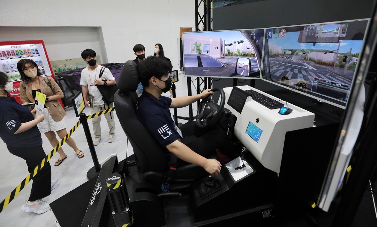 운전 연습 시뮬레이터 / 뉴스1