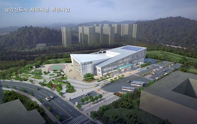 남악신도시체육시설 확충사업 조감도