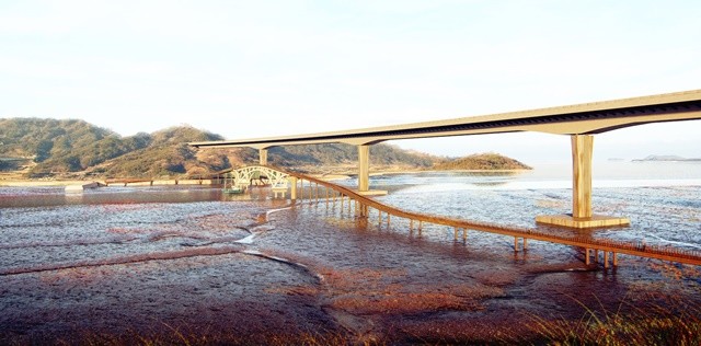 벌교~장도간 생태탐방로드 조성(조감도)