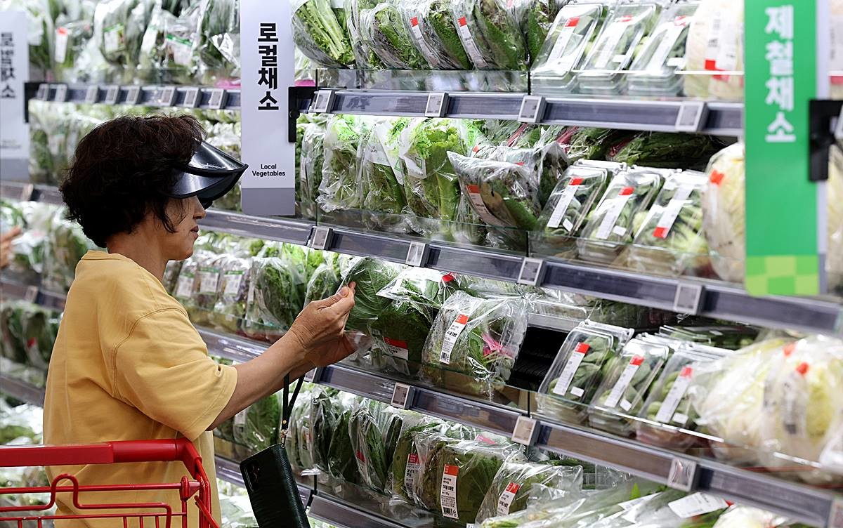 마트에서 장을 보는 시민 / 뉴스1