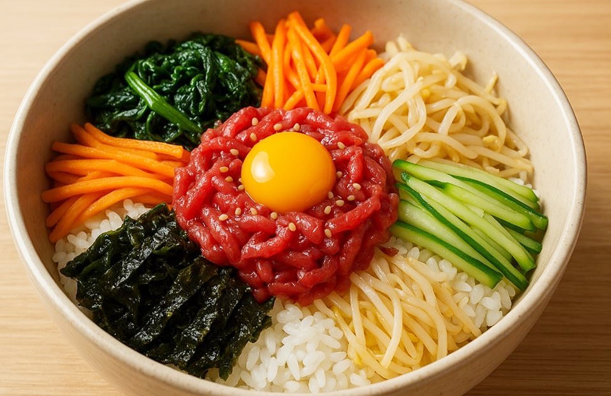 육회비빔밥 자료 사진. 기사 이해를 돕기 위해 AI를 활용해 제작한 이미지