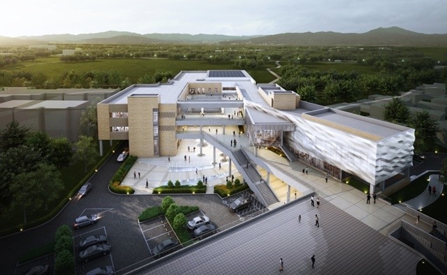 보성군 벌교복합문화센터 조감도