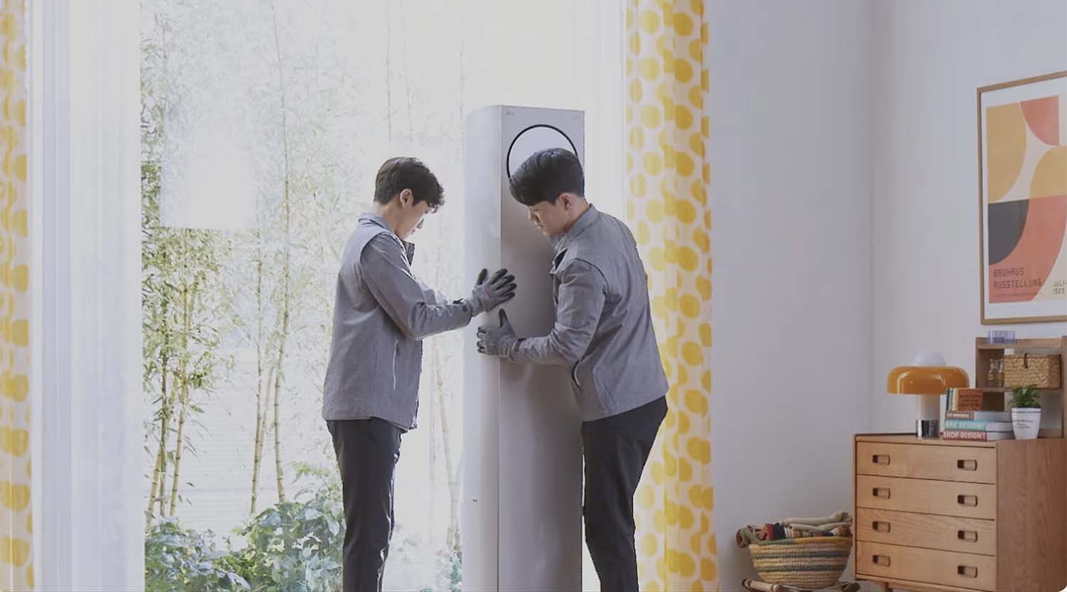 에어컨 설치 모습 / LG전자