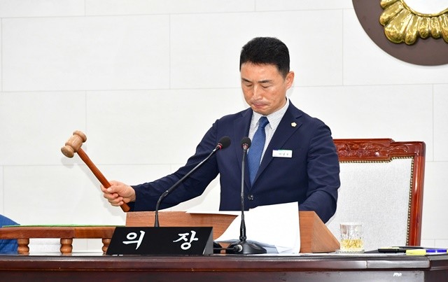 함평군의회 제303회 임시회 제1차 본회의 이남오 의장