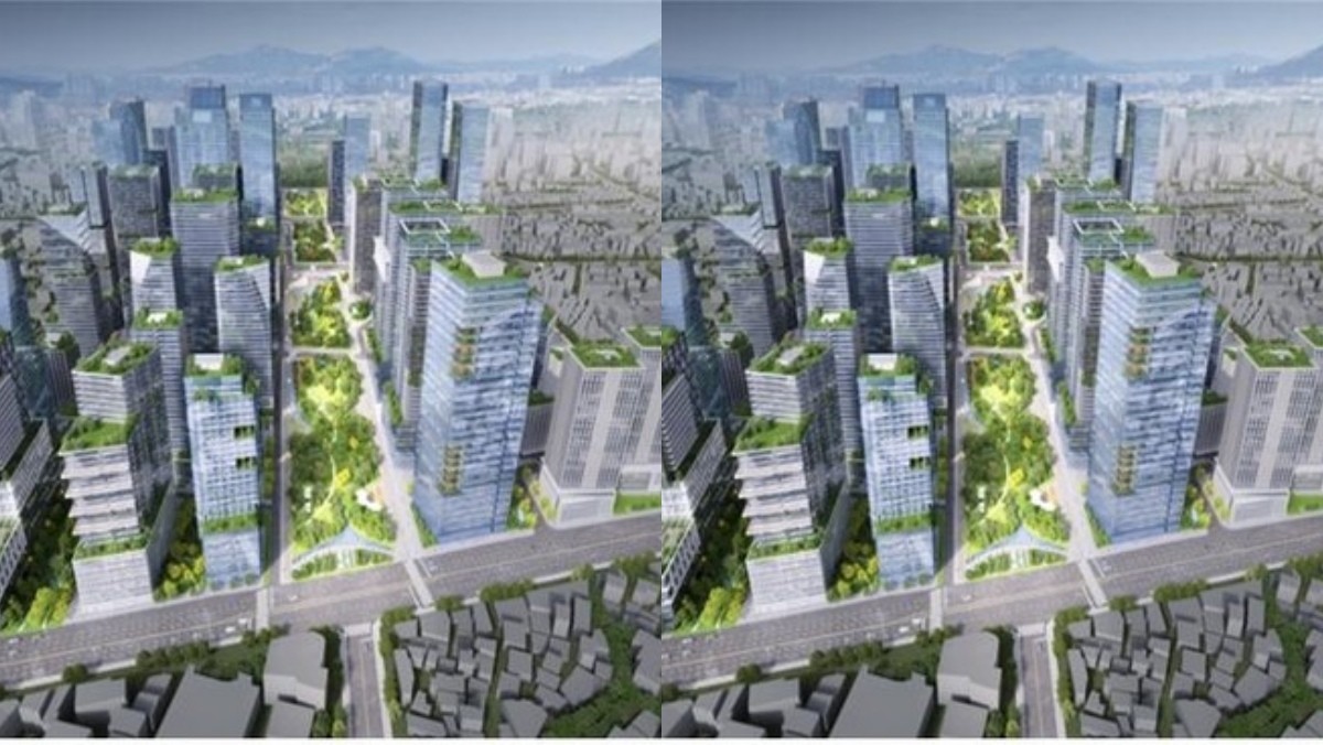 세운 재정비촉진지구 조감도   / 서울시 제공