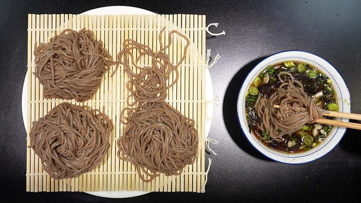 완성된 '일본식 자루소바'의 모습. / 뚝딱이형 블로그, 'Chef kim의 뚝딱 레시피'