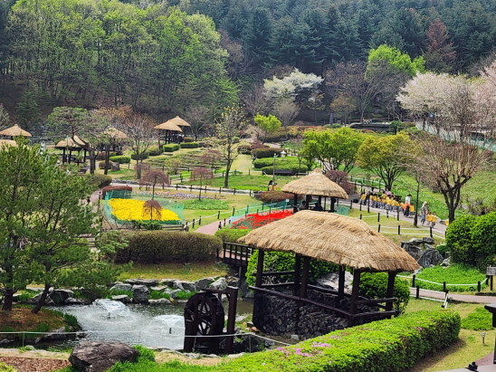 용인특례시 농촌테마파크 여름철 전경. / 용인특례시