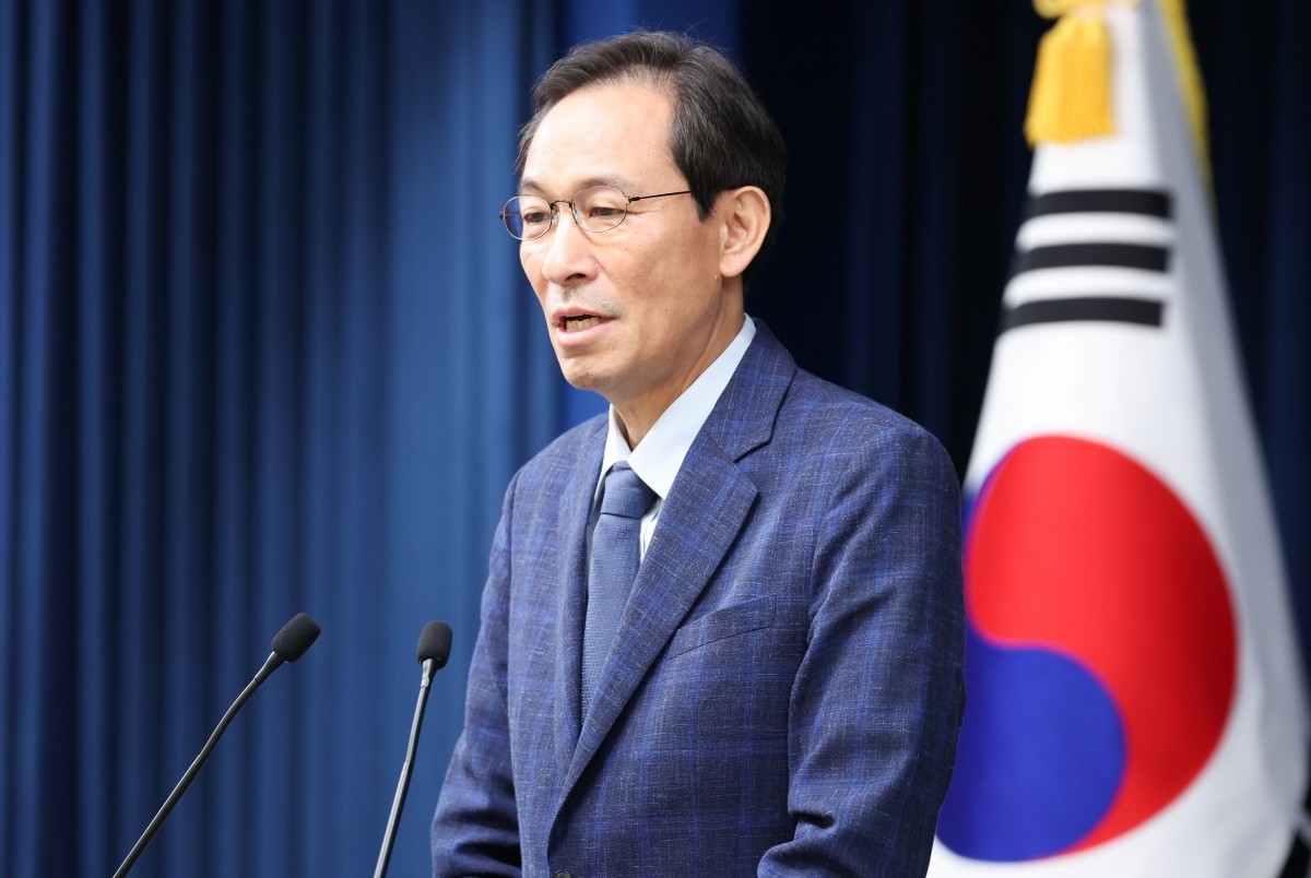 우상호 대통령실 정무수석 / 뉴스1