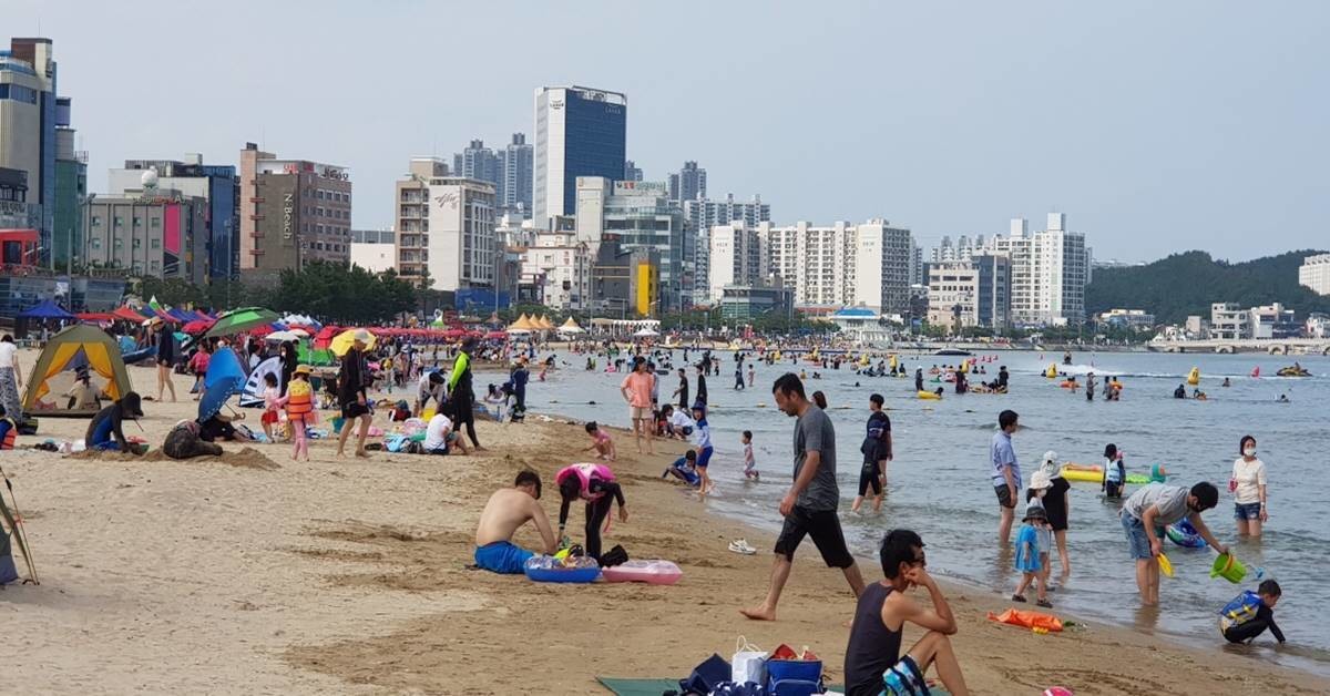 포항 영일대해수욕장 /포항시