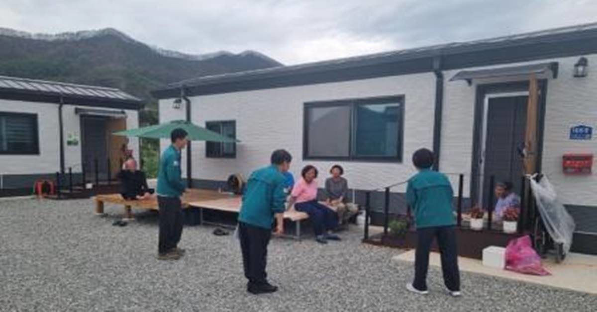 경북 산불 피해 지역인 5개 시군에 대한 실국장 현장 안전점검/경북도