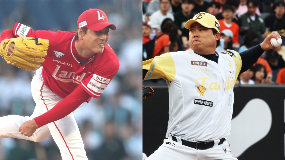 SSG 김광현 (왼쪽), 한화 류현진 (오른쪽) / 연합뉴스