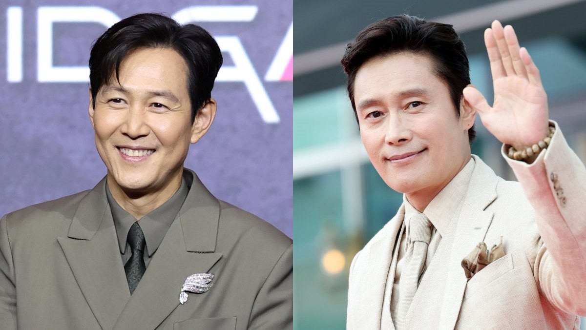 배우 이정재(왼), 배우 이병헌(오)의 모습. / 뉴스1