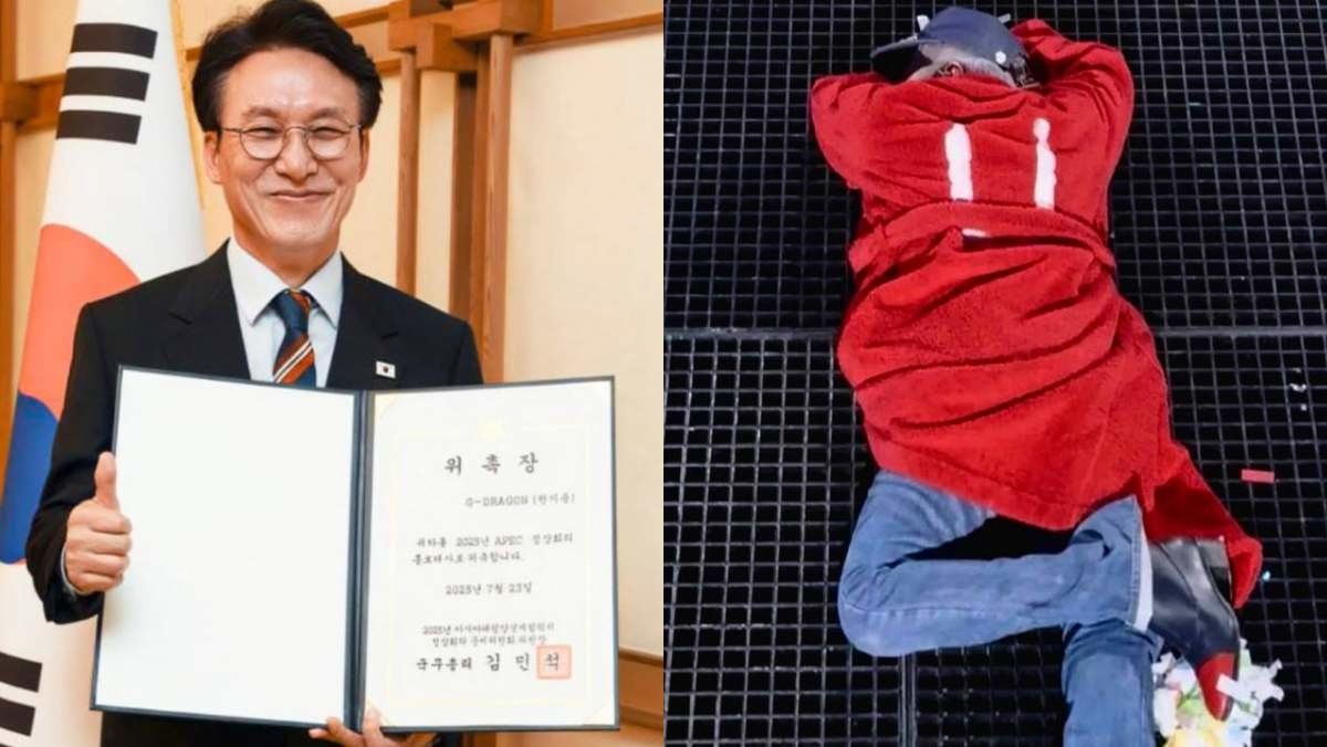 23일 오전 김민석 국무총리는 인스타그램 등에 지드래곤(G-DRAGON, 본명 권지용)을 '2025 경주 APEC 정상회의' 홍보대사로 위촉했다고 밝혔다.