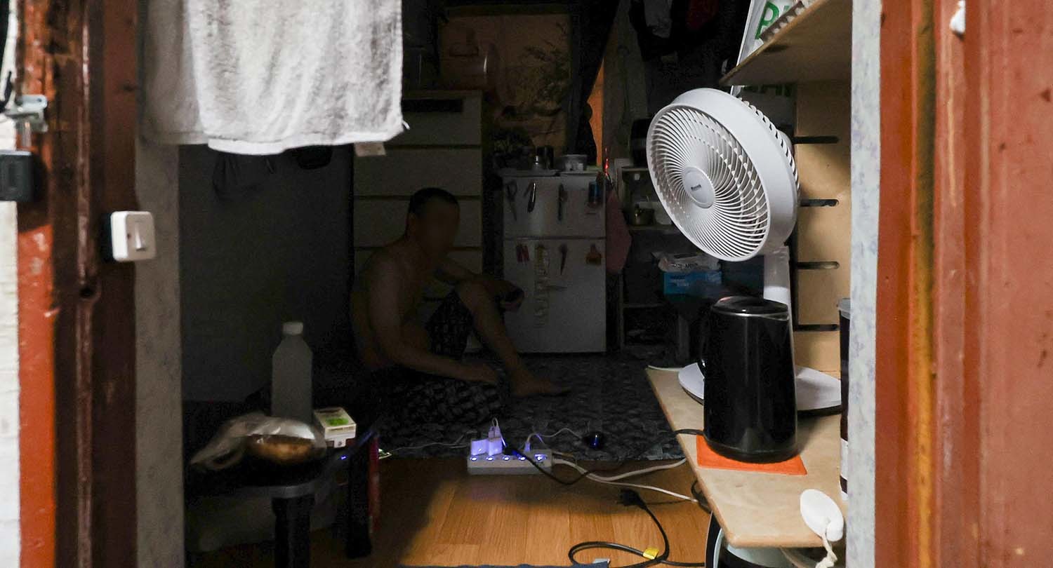 무더위 속 쪽방촌 모습. / 뉴스1 자료사진