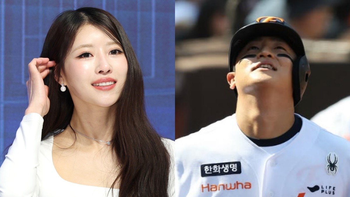 가수 겸 방송인 이미주, 한화 이글스 이진영 / 뉴스1, 한화이글스 공식 인스타그램
