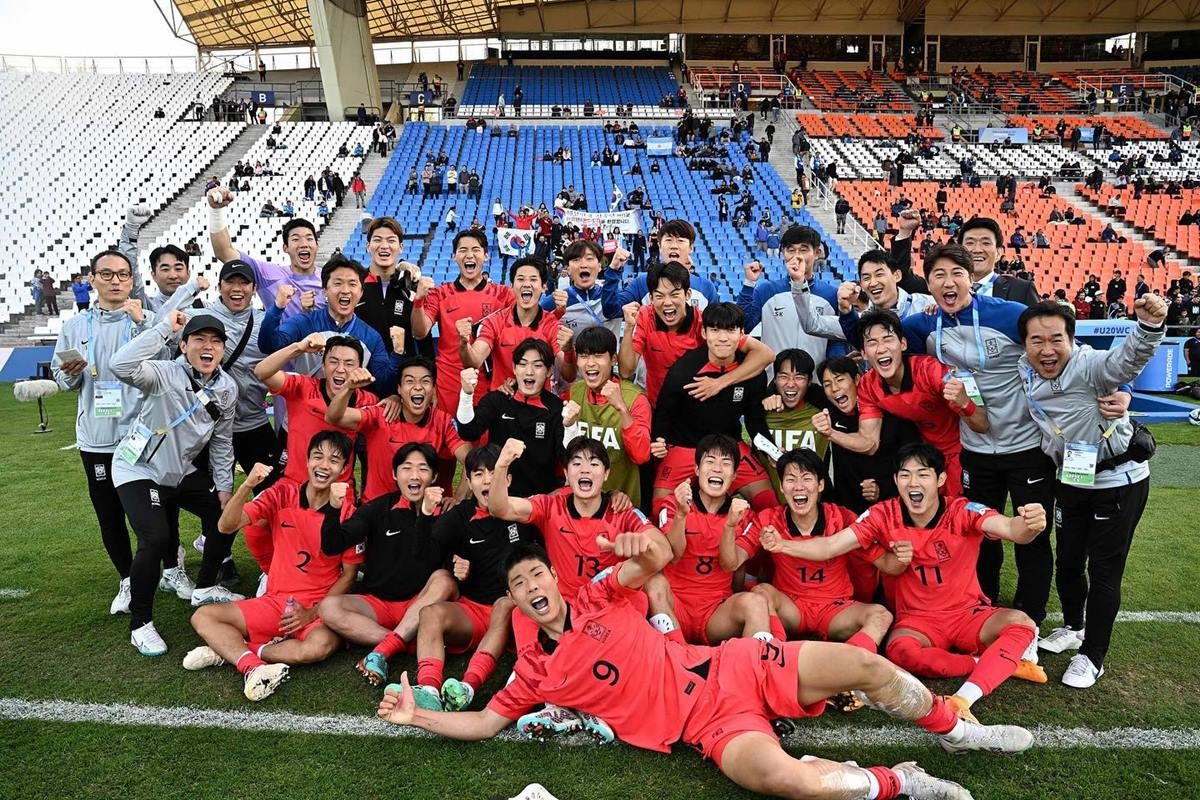 대한민국 U-20 축구 국가대표팀에서 활약한 강상윤 / 강상윤 인스타그램