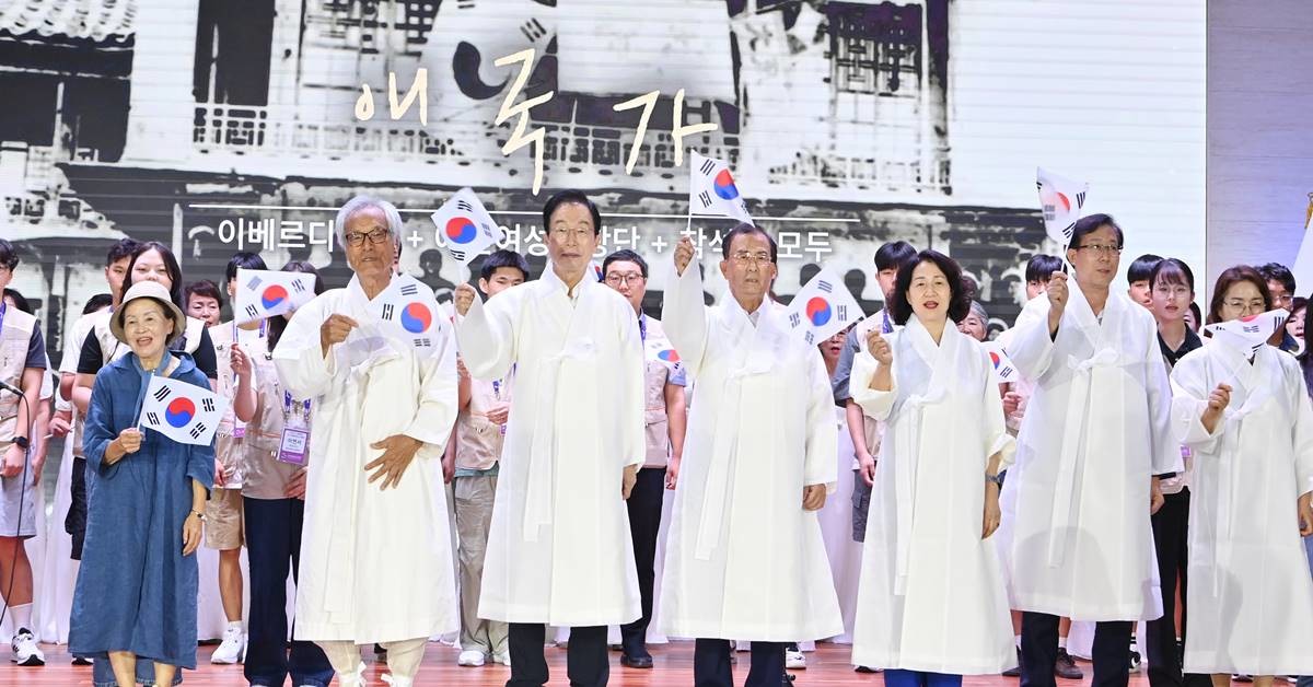 경북교육청 ‘2025 사제동행 국외 독립운동길 순례단’ 출정식/경북교육청
