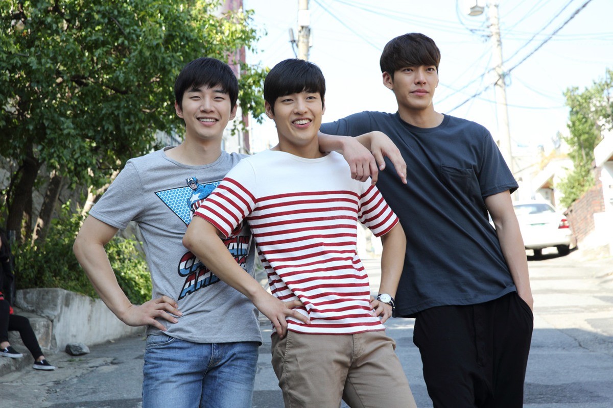 영화 '스물' 주연 배우 이준호, 강하늘, 김우빈 / (주)NEW
