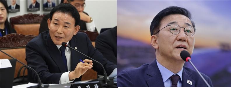 (좌)박용갑 의원, 김윤덕 장관후보자 / 뉴스1